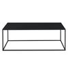 Mesa Consola Montolivet Metal Robusta 40 X 110 X 55 Cm - Negro Mate [en.casa]