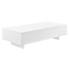 Mesa De Centro Lärketorp Aglomerado 115 X 55 X 31 Cm - Blanco [en.casa]