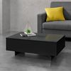 Mesa De Centro Vänersborg Aglomerado 85 X 55 X 31 Cm - Negro [en.casa]