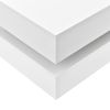 Mesa De Centro Märsta Aglomerado 75 X 75 X 35,5 Cm - Blanco [en.casa]