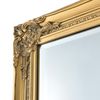 Espejo De Pared Livorno Cuerpo Entero De Eucalipto 132 X 42 X 3,5 Cm - Dorado [en.casa]