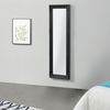 Espejo De Pared Livorno Cuerpo Entero De Eucalipto 132 X 42 X 3,5 Cm - Negro [en.casa]