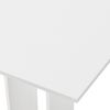 Mesa De Comedor Lindesnes - 65 X 65 X 78 Cm - Mesa De Cocina O Salón Cuadrada - Mesa De Bar - Mesa De Bistro - Blanco [en.casa]®