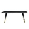 Mesa De Centro Fontana Mdf 47 X 120 X 60 Cm - Negro [en.casa]