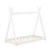 Cama Para Niños Onejda Con Colchón Pino 70 X 140 Cm Blanco [en.casa] [neu.haus]