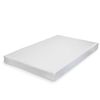 Cоrium Cama Individual Solingen Tapizado En Piel Sintética Con Colchón De Espuma Fría 90 X 200 - Blanco