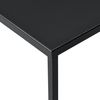 Mesa De Centro Lebus Metal 38 X 85 X 85 Cm - Negro [en.casa]