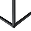 Mesa De Centro Lebus Metal 38 X 85 X 85 Cm - Negro [en.casa]