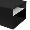 Mesa De Centro Osby Con Estante Inferior Aglomerado 41 X 110 X 50 Cm - Negro Y Blanco [en.casa]