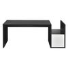 Mesa De Centro Bollnäs Con Compartimento Lateral Aglomerado 90 X 45 X 35 Cm - Negro [en.casa]