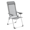 Set De 2 Sillas De Camping Plegables Errenteria - 109 X 57 X 67 Cm - Para Jardín - Balcón - Terraza - Silla Playa - Asiento Relax - Sillas De Acampada - Hasta 115 Kg - Gris Claro [en.casa]®