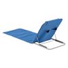 Set De 2 X Esterilla De Playa O Piscina Donostia - 143 X 48 Cm - Tumbona Plegable Con Cojín Y Bolsa De Transporte - Respaldo Abatible En 5 Posiciones - Lounge - Azul [en.casa]®