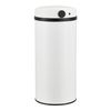 Cubo De Basura Automático Pantalla Led Acero Inoxidable 42 L Blanco [en.casa]