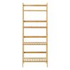 Estantería De Escalera De Bambú Vinje 48 X 32 X 123 Cm [en.casa]®