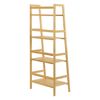 Estantería De Escalera De Bambú Vinje 48 X 32 X 123 Cm [en.casa]®