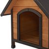 Caseta Para Perros Hundsheim Abeto 83 X 78 X 88 Cm Natural/negro [en.casa]