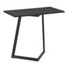 Mesa Auxiliar Kalundborg Mdf/metal 55 X 60 X 30 Cm - Negro [en.casa]