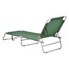 Set De 2x Tumbona Plegable Carcao - 186 X 55 X 24 Cm - Acero - Hasta 110 Kg - Hamaca De Playa - Asiento Para Jardín - Silla Reclinable - Piscina - Verde Oscuro [casa.pro]®