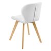 Set De 6 Sillas De Comedor Älmhult Diseño Escandinavo Polipiel Y Madera 81 X 57 X 49 Cm - Blanco [en.casa]