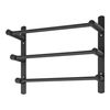 Toallero Baño De Pared Harjavalta De 3 Barras Axero Inoxidable 32 X 40 X 13 Cm - Negro [neu.haus]