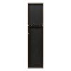 Espejo De Pie Giovinazzo Ajustable Inclinable Mdf Negro [en.casa]