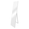 Espejo De Pie Barletta Ajustable Inclinable Plástico 151 X 36 Cm Blanco [en.casa]