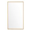 Mueble De Pared Para Baño Con Espejo Ikorfat Estantes Ajustables Bambú 61 X 35 X 14 Cm Natural [en.casa]