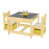 Juego De Mesa Para Niños Con 2 Sillas Irixoa Con Cajas 48 X 61 X 63 Cm [en.casa]