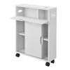 Mueble De Baño Kempele Carrito Aglomerado 67 X 52 X 17 Cm - Blanco [en.casa]