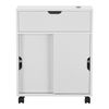 Mueble De Baño Kempele Carrito Aglomerado 67 X 52 X 17 Cm - Blanco [en.casa]