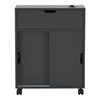 Mueble De Baño Kempele Carrito Aglomerado 67 X 52 X 17 Cm - Gris Oscuro [en.casa]