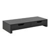 Soporte Para Monitor Marttila Aglomerado 60 X 22 X 11 Cm (altura Ajustable) Gris Oscuro [en.casa]