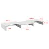 Soporte Para Monitor/portátil Vilppula Ajustable En Altura Aglomerado - Blanco [en.casa]