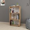 Librería Vara De 3 Niveles Aglomerado 106 X 55 X 20 Cm Roble [en.casa]