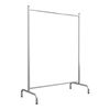 Perchero Burro Staffanstorp Metal 137 X 104 X 48 Cm Plateado [en.casa]