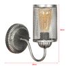 Lámpara De Pared Painswick Estilo Industrial 1x E27 60 W  Metal Plástico 24 X 24 X 16 Cm - Gris Plateado [lux.pro]