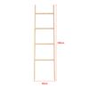 Escalera Toallero Djurs Con 4 Barras Pino 160 X 42 X 4 Cm Color Natural [en.casa]