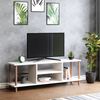 Mueble Tv Ærøskøbing Aglomerado 43 X 120 X 29 Cm Blanco [en.casa]