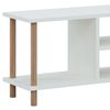 Mueble Tv Ærøskøbing Aglomerado 43 X 120 X 29 Cm Blanco [en.casa]