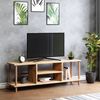 Mueble Tv Ærøskøbing Aglomerado 43 X 120 X 29 Cm Efecto Madera [en.casa]