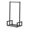 Soporte Para Leña Thisted Acero 50 X 35 X 95 Cm Negro [en.casa]