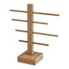 Organizador De Joyas 'sydals' De 4 Niveles Pino 45 X 35 X 4 Cm - Madera Natural [en.casa]