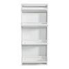 Zapatero Sokndal Con 3+1 Puertas Abatibles Metal 118 X 50 X 15 Cm Blanco  [en.casa]