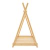 Cama Infantil Vimpeli Tipi Indio Bambú 70 X 140 Cm - Madera Natural [en.casa]