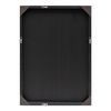 Espejo De Pared Novoli Rectangular Con Ganchos Plástico 72 X 52 Cm - Negro [en.casa]