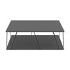 Mesa De Centro Saltdal Con Estante Aglomerado 91 X 62 X 30 Cm -  Antracita/negro [en.casa]