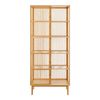 Estantería De Pie Trundholm De 5 Niveles Bambú 185 X 80 X 45 Cm - Color Natural [en.casa]