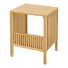 Mesa Auxiliar Varde Multifuncional Bambú 50x39x33cm - Natural [en.casa]