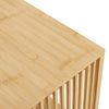 Mesa Auxiliar Varde Multifuncional Con Estante Bambú 50 X 39 X 33 Cm - Color Natural [en.casa]