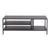 Mesa De Centro Kumlinge Rectangular 40x110x55 Cm - Negro [en.casa]